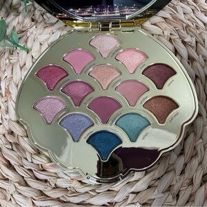 Tarte Be a Mermaid & Make Waves Eyeshadow Palette Matte Metallic Limited Edition